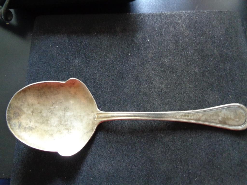 William & Roberrts op basis van 150 zilver Lepel, Gebruikt, Ophalen of Verzenden, Vaatwasserbestendig, Los bestek