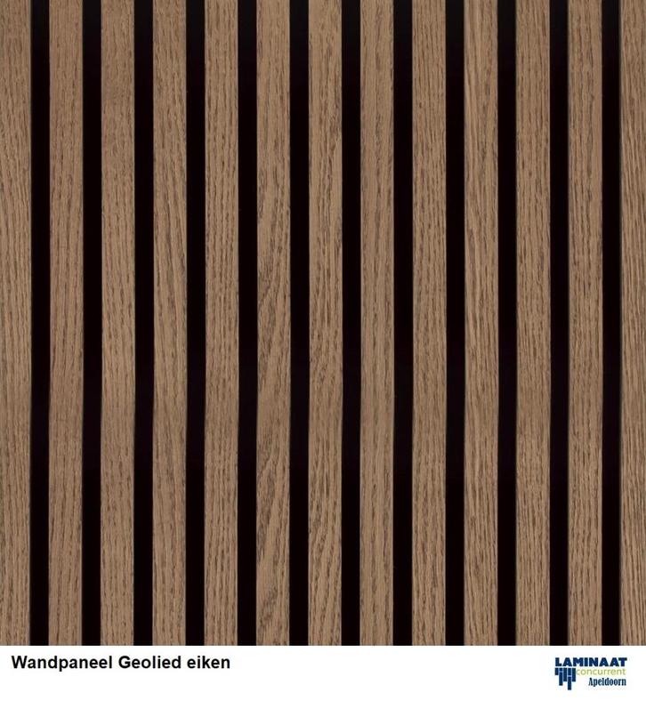 Akoestische Wandpanelen Eiken Keuze uit 8 X kleur, Huis en Inrichting, Woonaccessoires | Wanddecoraties, Nieuw, Ophalen of Verzenden