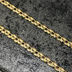 14 karaat gouden ketting collier massief nieuw cuban, Ophalen of Verzenden, Zo goed als nieuw, Goud