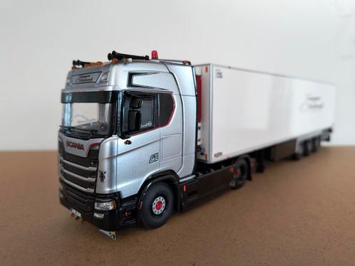 Wsi Scania Mackowiak, Hobby en Vrije tijd, Modelauto's | 1:50, Zo goed als nieuw, Bus of Vrachtwagen, Wsi, Ophalen of Verzenden