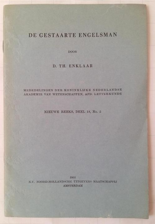 De gestaarte Engelsman - D.Th. Enklaar, Boeken, Geschiedenis | Vaderland, Gelezen, 17e en 18e eeuw, Ophalen of Verzenden