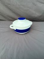 Vintage serveer pan echt kobalt porcelein, Ophalen of Verzenden