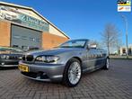 BMW 3-serie Cabrio 325Ci Executive Facelift Leer Topstaat, Auto's, BMW, Te koop, Zilver of Grijs, 720 kg, Geïmporteerd