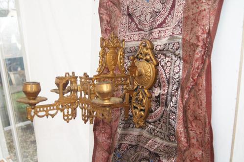 Wandkandelaar, Antiek en Kunst, Antiek | Kandelaars, Overige materialen, Ophalen of Verzenden
