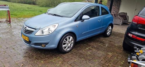 Opel Corsa 1.2 16V 3D WR 2007 Blauw, Auto's, Opel, Particulier, Corsa, Airbags, Boordcomputer, Centrale vergrendeling, Elektrische ramen
