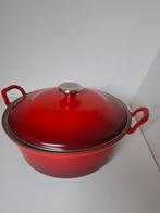Le Creuset Faitout 28cm - Rood, Huis en Inrichting, Gietijzer, Ophalen of Verzenden, Zo goed als nieuw, Keramische plaat