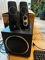 Set logitech computer speakers, Computers en Software, Pc speakers, Ophalen, Zo goed als nieuw