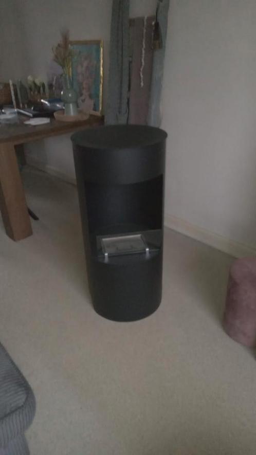 Bio-ethanol haard Ruby zwart, zgan, Huis en Inrichting, Haarden, Zo goed als nieuw, Overige soorten, Ophalen