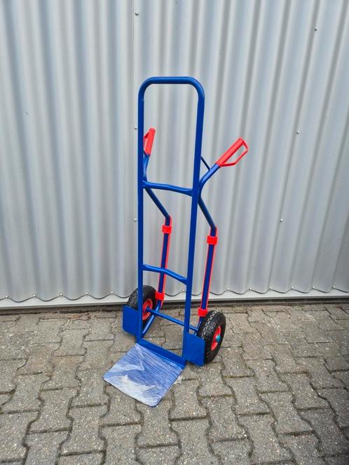 Professionele kwaliteit steekwagen 300kg met antilek wielen, Doe-het-zelf en Verbouw, Transportwagens, Nieuw, Steekwagen, Ophalen
