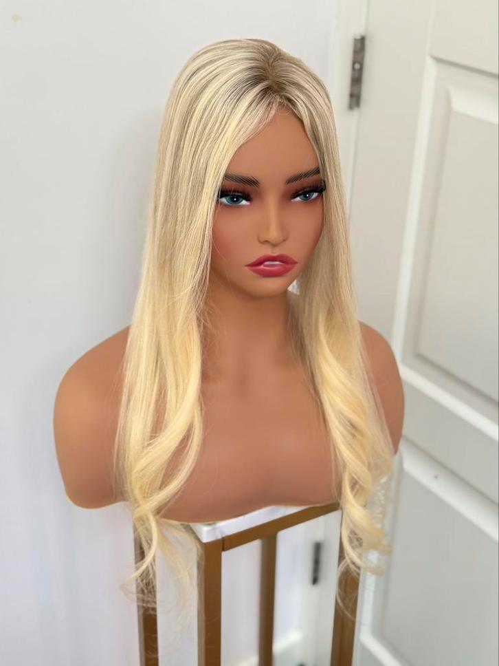 Topper Haarwerk topstukje echt haar pruik, Sieraden, Tassen en Uiterlijk, Uiterlijk | Haarverzorging, Nieuw, Pruik of Haarverlenging