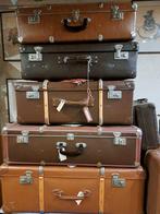 Antieke en oude reiskoffers koffers koffer nu 50% korting, Ophalen, Gebruikt
