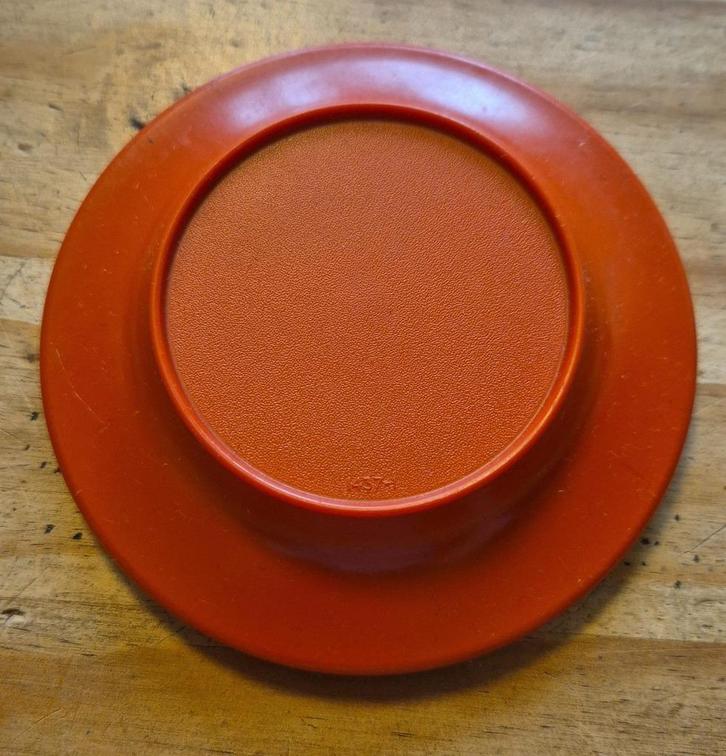 Tupperware deksel voor Oriëntal (Rijst) Kommetje, Huis en Inrichting, Keuken | Tupperware, Zo goed als nieuw, Overige typen, Oranje
