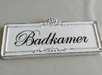 Badkamerbordje,Brocante,Keramiek,Landelijke stijl,Badkamer,, Antiek en Kunst, Ophalen of Verzenden