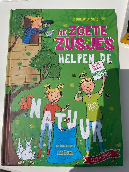 Hanneke de Zoete - De Zoete Zusjes helpen de natuur, Boeken, Kinderboeken | Jeugd | onder 10 jaar, Zo goed als nieuw, Ophalen of Verzenden