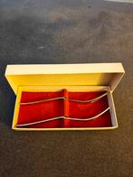 Vintage vleesvorkjesset in originele doos, Antiek en Kunst, Antiek | Bestek, Ophalen of Verzenden