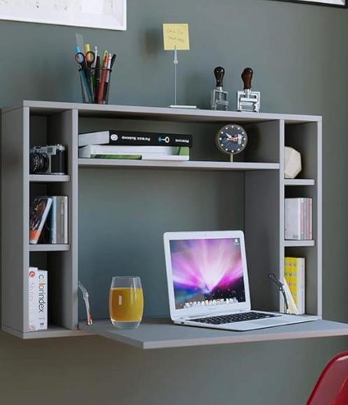 Inklapbaar Wandbureau - Klaptafel - Nieuw in Doos, Huis en Inrichting, Bureaus, Nieuw, Bureau, Ophalen