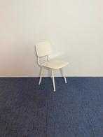 4 x Vergaderstoel Ahrend Revolt, wit, design Friso Kramer, Ophalen, Kunststof, Gebruikt, Wit