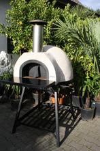 Houtgestookte pizzaoven AMALFI nieuwe tuinoven BLACK PLAIN, Tuin en Terras, Buitenkeukens, Nieuw, Vrijstaand, Ophalen of Verzenden