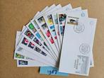 FDC JAAR 1987 - BIJNA COMPLEET - 12 EERSTE DAG ENVELOPPEN, Ophalen of Verzenden, Onbeschreven, Nederland
