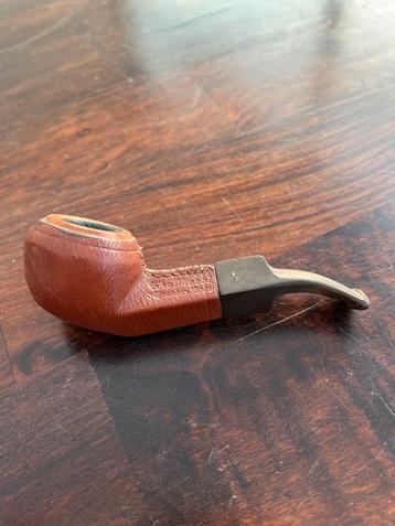 Vintage Pijp - Bruin met Zwart Mondstuk - Decoratief Stuk beschikbaar voor biedingen