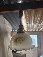 Timeless Elegance – Vintage Floral Ceiling Lamp (Fully Worki, Antiek en Kunst, Ophalen