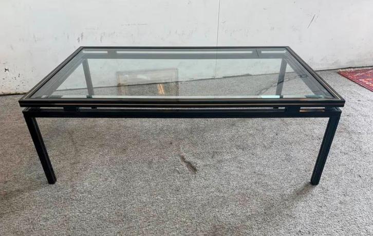 Vintage Salontafel van Pierre Vandel, Paris. Jaren 80., Huis en Inrichting, Tafels | Salontafels, Ophalen of Verzenden