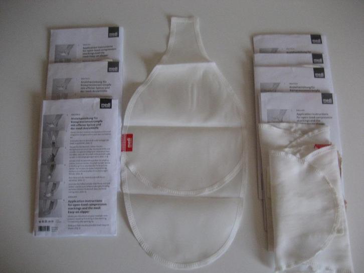 Aantrekhulp Medi voor steunkousen, elastisch 8 stuks   25104, Diversen, Verpleegmiddelen, Nieuw, Ophalen