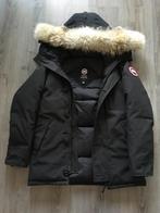 Canada goose chateau parka fusion fit XS zwart met bont, Ophalen of Verzenden, Zo goed als nieuw, Maat 46 (S) of kleiner, Zwart