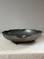 Vintage made in Holland gemerkte tinnen schaal d23cm, Antiek en Kunst, Antiek | Tin, Ophalen of Verzenden