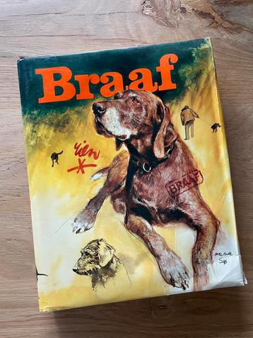 boek ‘Braaf’, Rien Poortvliet, ingebonden, hond honden beschikbaar voor biedingen
