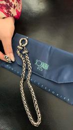 Ketting met oorbellen, Sieraden, Tassen en Uiterlijk, Kettingen, Ophalen of Verzenden, Zo goed als nieuw, Overige materialen