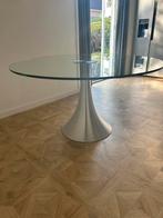 Eetkamer tafel, Huis en Inrichting, Tafels | Bijzettafels, Rond, Ophalen of Verzenden, Zo goed als nieuw, 75 cm of meer