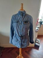 Barbour International Union Jack waxjas maat EU 38, Kleding | Dames, Maat 38/40 (M), Barbour International, Blauw, Ophalen of Verzenden