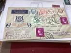 No4955 KLM Nederland Zuid Afrika 20-9-1946 Heb ook van, Postzegels en Munten, Postzegels | Eerstedagenveloppen, Ophalen, Onbeschreven