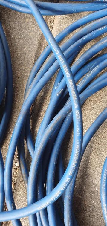 microfoonkabels beschikbaar voor biedingen