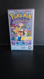 Pokemon VHS De reis van Johto Silver edition, Cd's en Dvd's, VHS | Kinderen en Jeugd, Gebruikt, Tekenfilm, Alle leeftijden, Ophalen of Verzenden