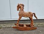 Hobbelpaard Handgemaakt Hardhout XL, Antiek en Kunst, Ophalen of Verzenden