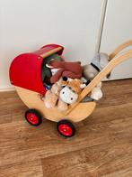 Houten poppenwagen van Van Dijk Toys, Ophalen, Gebruikt, Jongen of Meisje