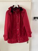 Rode herfstjas Herluf design maat 42, Kleding | Dames, Jassen | Winter, Herluf, Maat 42/44 (L), Ophalen of Verzenden, Gedragen