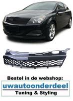 Embleemloze Sport Grill Honingraat Glans Zwart Voor Opel Ast, Verzenden
