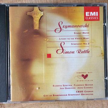 Szymanowski/Simon Rattle. oa Symhpony no 3.  beschikbaar voor biedingen
