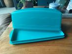 Tupperware cakedoos turqoise blauw, zgan, Ophalen of Verzenden, Zo goed als nieuw, Blauw