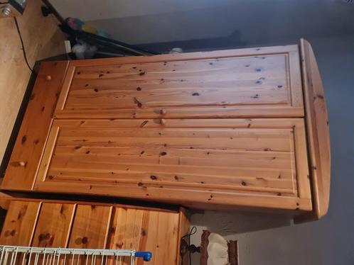 Grenen kledingkast kast, Huis en Inrichting, Kasten | Kledingkasten, Zo goed als nieuw, 150 tot 200 cm, 50 tot 75 cm, Ophalen of Verzenden