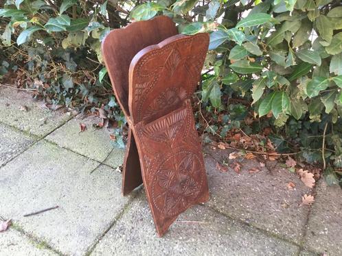 Oud Indisch houtsnijwerk, Antiek en Kunst, Kunst | Beelden en Houtsnijwerken, Ophalen of Verzenden