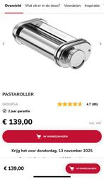 Nieuw KitchenAid Pastaroller 5KSMPRA kitchen aid verse pasta, Nieuw, 3 snelheden of meer, Ophalen of Verzenden, Vaatwasserbestendig