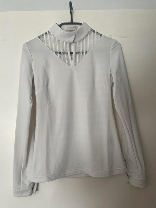 Wedstrijdshirt samshield xs, Dieren en Toebehoren, Paardrijkleding, Zo goed als nieuw, Dames, Kinderen, Bovenkleding, Dressuur