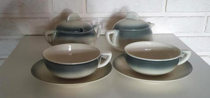 RAM Arnhem Servies. Ontwerp N.H. van Lerven ca. 1928., Antiek en Kunst, Antiek | Servies los, Ophalen of Verzenden