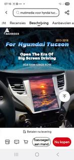 T500 multimedia radio voor Hyundai Tucson 2015-2018, Auto diversen, Autoradio's, Ophalen of Verzenden, Nieuw