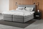 Swiss Sense Home 180 boxspring Nieuw in doos., Ophalen, 180 cm, 200 cm, Grijs