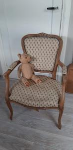 Vintage fauteuils - retro - antiek - barokstoel - bloemetjes, Huis en Inrichting, Fauteuils, Ophalen, Gebruikt, Minder dan 75 cm